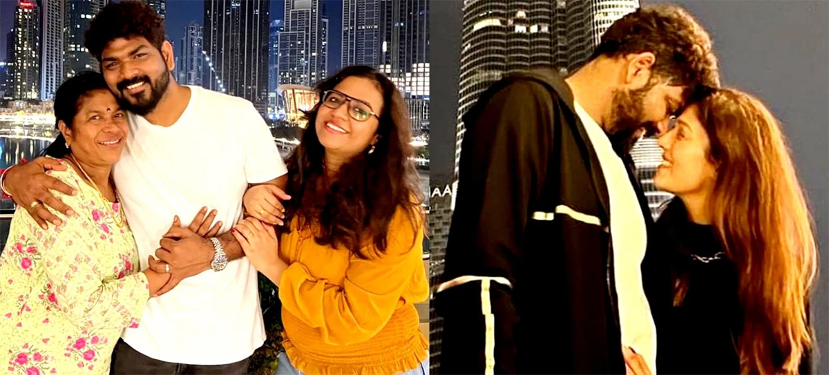 nayantara,vignesh shivan,burj khalifa  నయన్ సర్ ప్రైజ్ కి థ్రిల్ అయిన విగ్నేష్ 