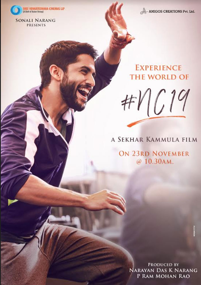 naga chaitanya,nc19,movie,look,released  NC19 నుంచి చైతూ లుక్ విడుదల