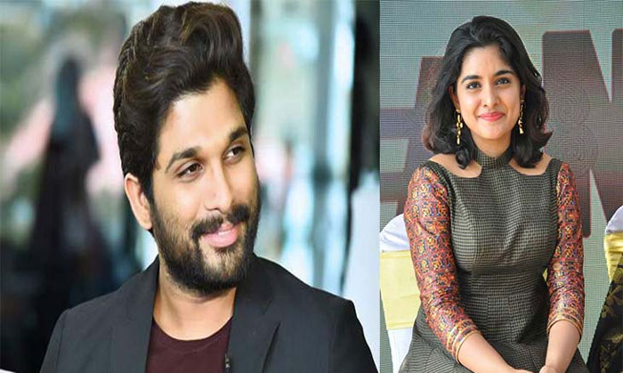 nivetha thomas,allu arjun,trivikram srinivas,movie,sister role  బన్నీ చెల్లెలిగా చేయట్లేదు: యంగ్ హీరోయిన్