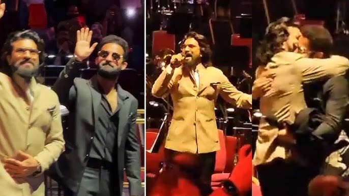 ntr  లండన్ లో అదరగొట్టేసిన ఎన్టీఆర్-చరణ్