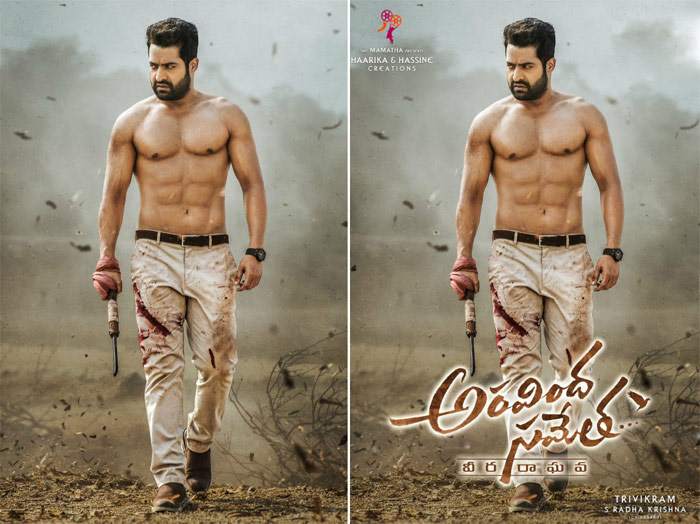 aravinda sametha,trivikram srinivas,jr ntr,title,veera raghava  'వీరరాఘవ'లో ఎన్టీఆర్ పాత్రేమీ లేదంట!