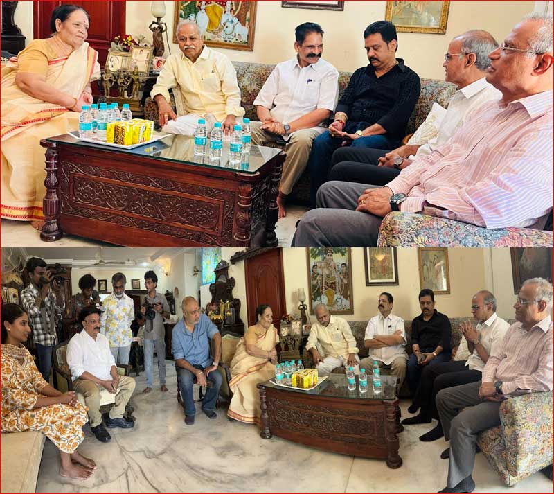 krishnaveni  నటి కృష్ణవేణి ఫ్యామిలీకి ఎన్టీఆర్ ఫ్యామిలీ పరామర్శ