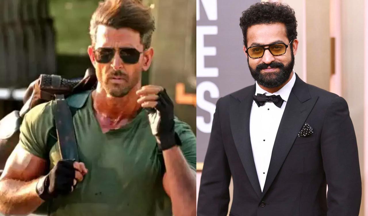 jr ntr,hrithik roshan  హృతిక్ - ఎన్టీఆర్ వాట్ ఏ కాంబో.!