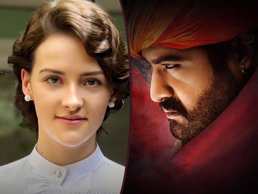 rrr,rajamouli,ntr,ramcharan,olivia morris  బ్రిటన్ భామతో ఎన్టీఆర్ రొమాన్స్ అదిరిపోతుందట..