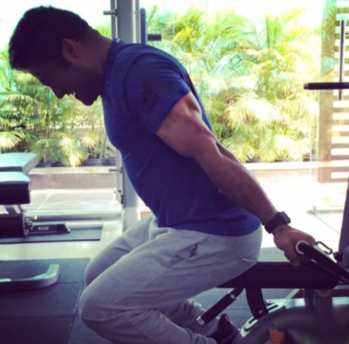 jr ntr,social media,workouts,lloyed  జూనియర్‌ కసరత్తులు ఇప్పటివే..! 