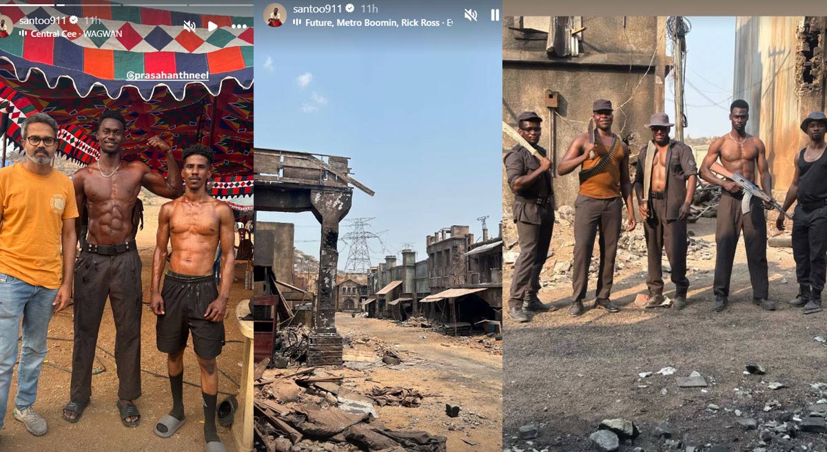 ntr  NTRNeel కాంబో సెట్ చూస్తే మతిపోవాల్సిందే 