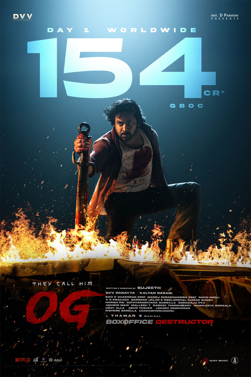 og  OG ఊచకోత - ఫస్ట్ డే కలెక్షన్స్