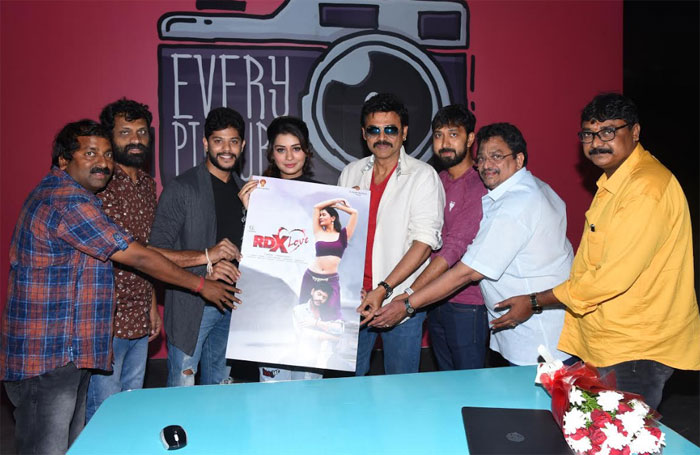 paayal rajput,rdx love first look,venkatesh,c kalyan,rdx love movie  వెంకీ చేతుల మీదుగా ‘RDX లవ్’ ఫస్ట్ లుక్