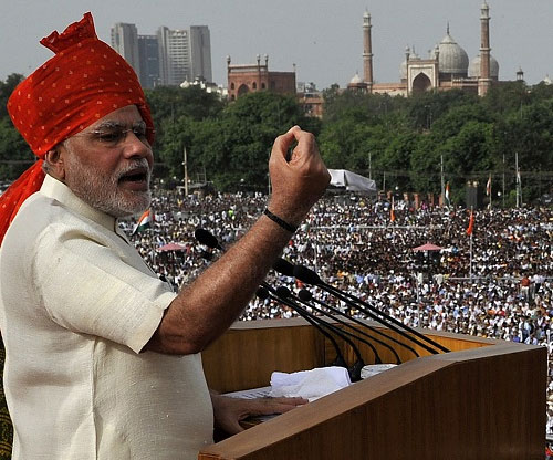 pakistan,india,narendra modi,baluchistan,independence day,modi counter on pakistan  పాక్ కౌంటర్ ని.. మోడి భలే తిప్పికొట్టాడు!