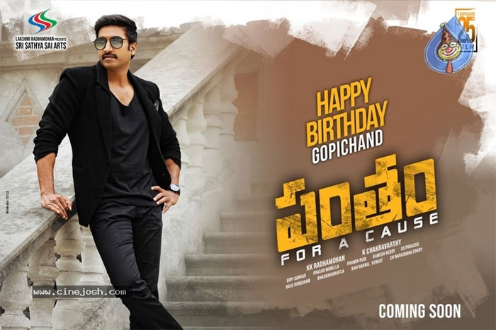 gopichand,pantham,trailer,formulaic  ట్రైలర్ చూస్తుంటే పంతం పట్టినట్లే ఉన్నాడు!