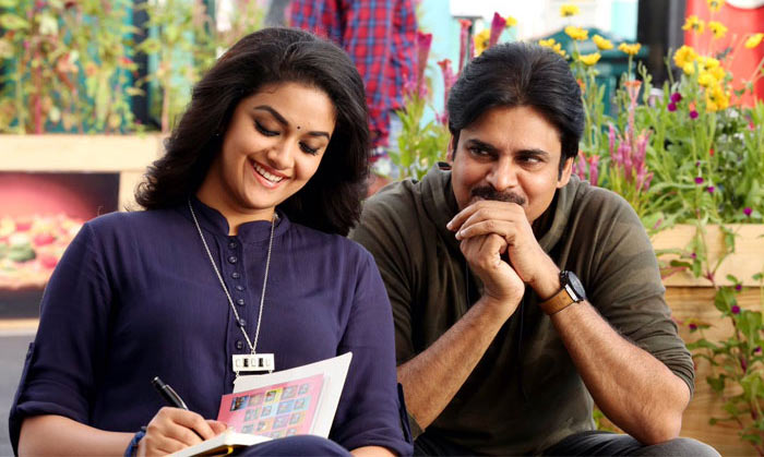 keerthi suresh,pawan kalyan,pspk 25,khushi  పవన్, కీర్తిలను చూస్తుంటే ఖుషి గా వుంది..!