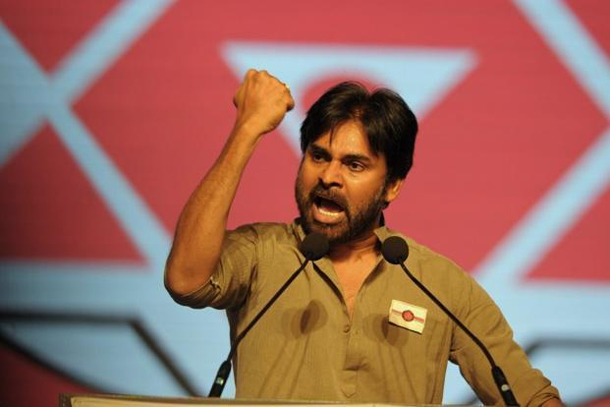 pawan kalyan,janasena,fist,fury,party symbol  పవన్‌ 'పిడికిలి' బిగిస్తున్నాడు! 