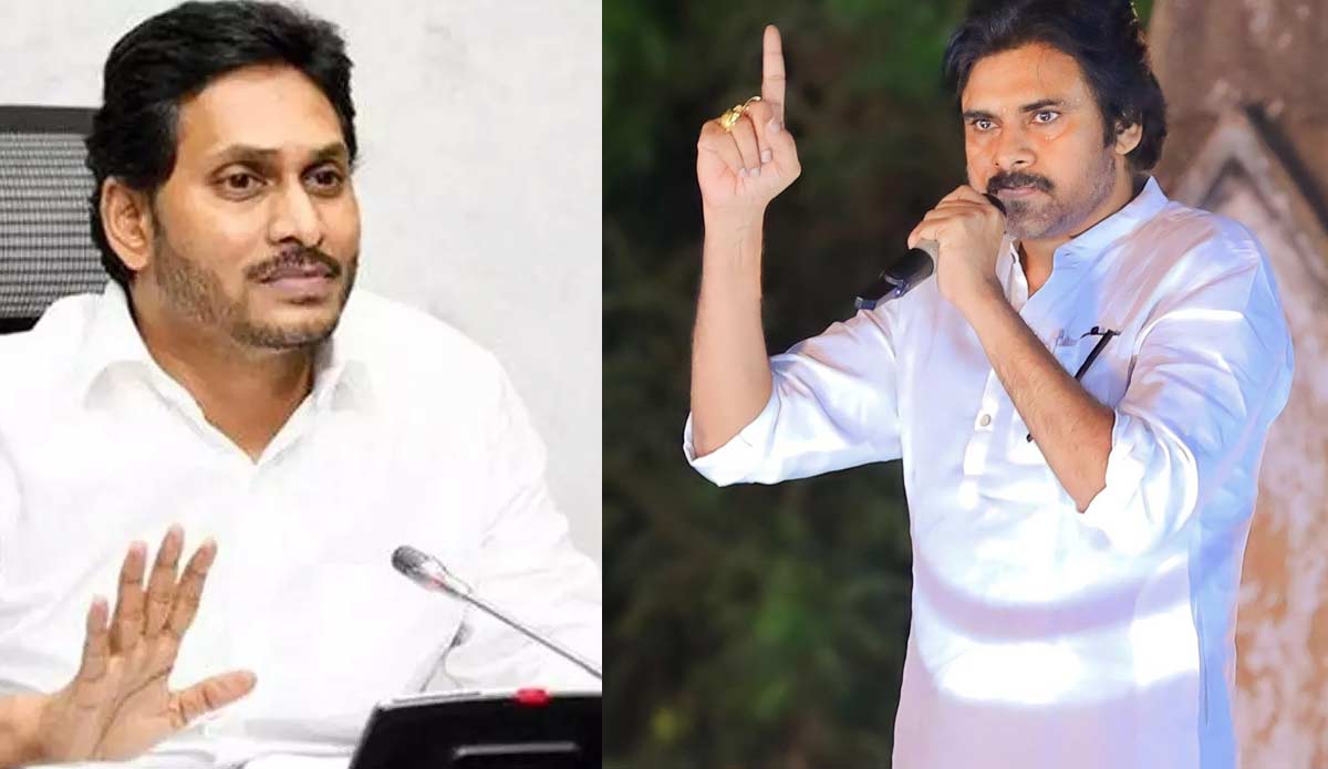 pawan kalyan  జగన్ కి గట్టిగా ఇచ్చేస్తున్న పవన్ ఫాన్స్