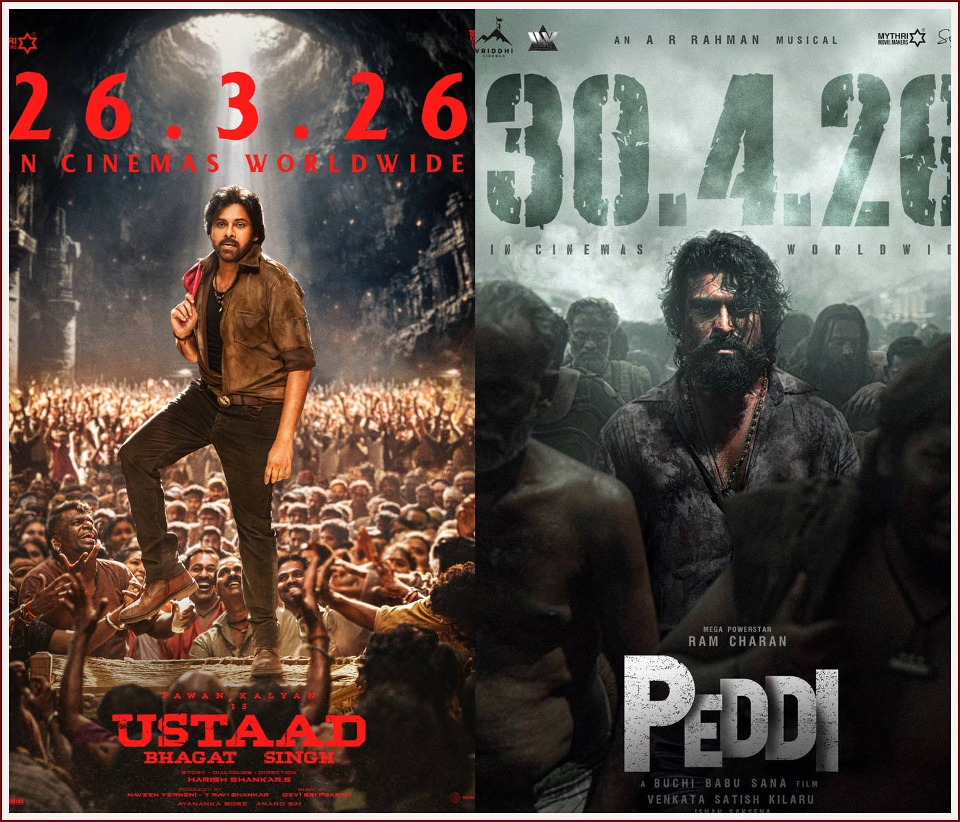 peddi  బాబాయ్-అబ్బాయ్ ఎవరు ఇంప్రెస్స్ చేసారు 