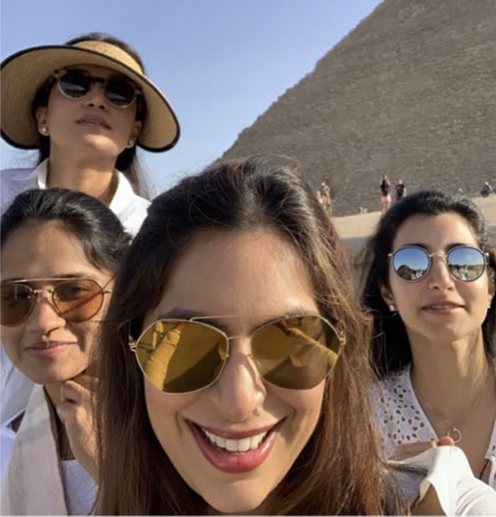 upasana,brahmani,holiday,egypt,trip  చిరు కోడలు, బాలయ్య కూతురు..!!