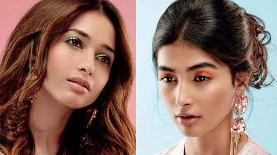 tamannaah bhatia,senior in school,pooja hegde,pooja pan india star,seetimaarr movie,tamannaah,pooja  పూజ-తమన్నా ఒకే బడిలో