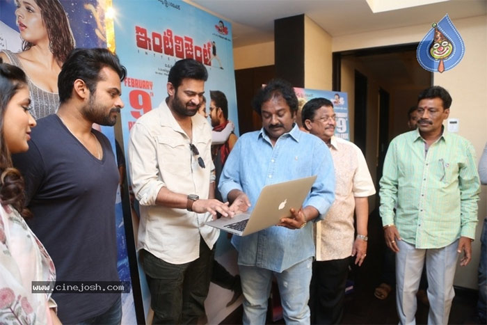 inttelligent,prabhas,vv vinayak,lets do song,c kalyan,lavanya tripathi  చిరంజీవిగారి పాటకి తేజు ఎలా చేసాడో?: ప్రభాస్!