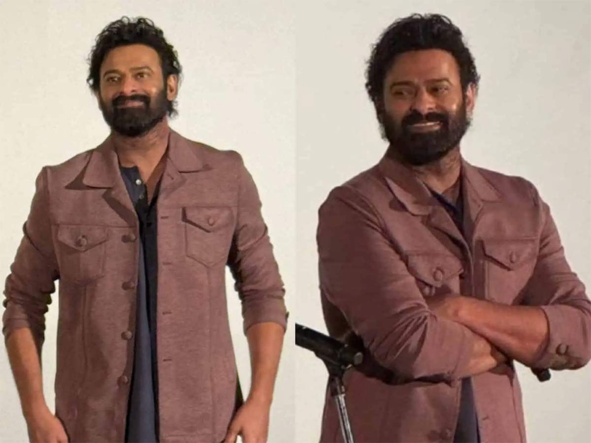 prabhas  ప్రభాస్ న్యూ లుక్-క్రెడిట్ సందీప్ వంగ దే 