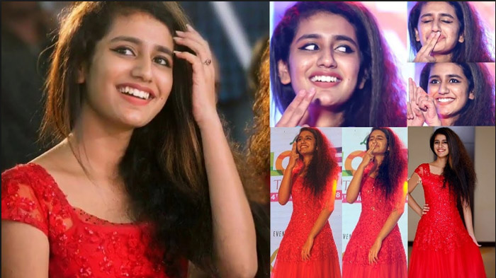 priya prakash varrier,shopping mall,social media  షాపింగ్‌ మాల్‌లో కూడా కన్ను గీటుతోంది!