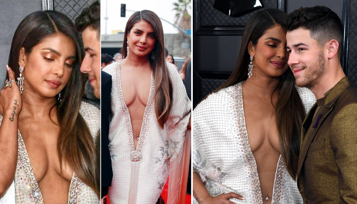 priyanka chopra,cleavage show,nick jonas,bollywood,hollywood  వామ్మో.. ఈ క్లీవేజ్ షో ఏంటి ప్రియంకా..!!