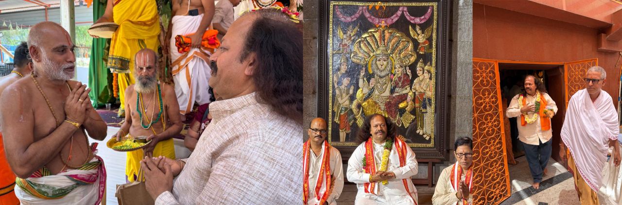 puranapanda srinivas  ఒకే రోజు మూడు మహా క్షేత్రాల దర్శనం