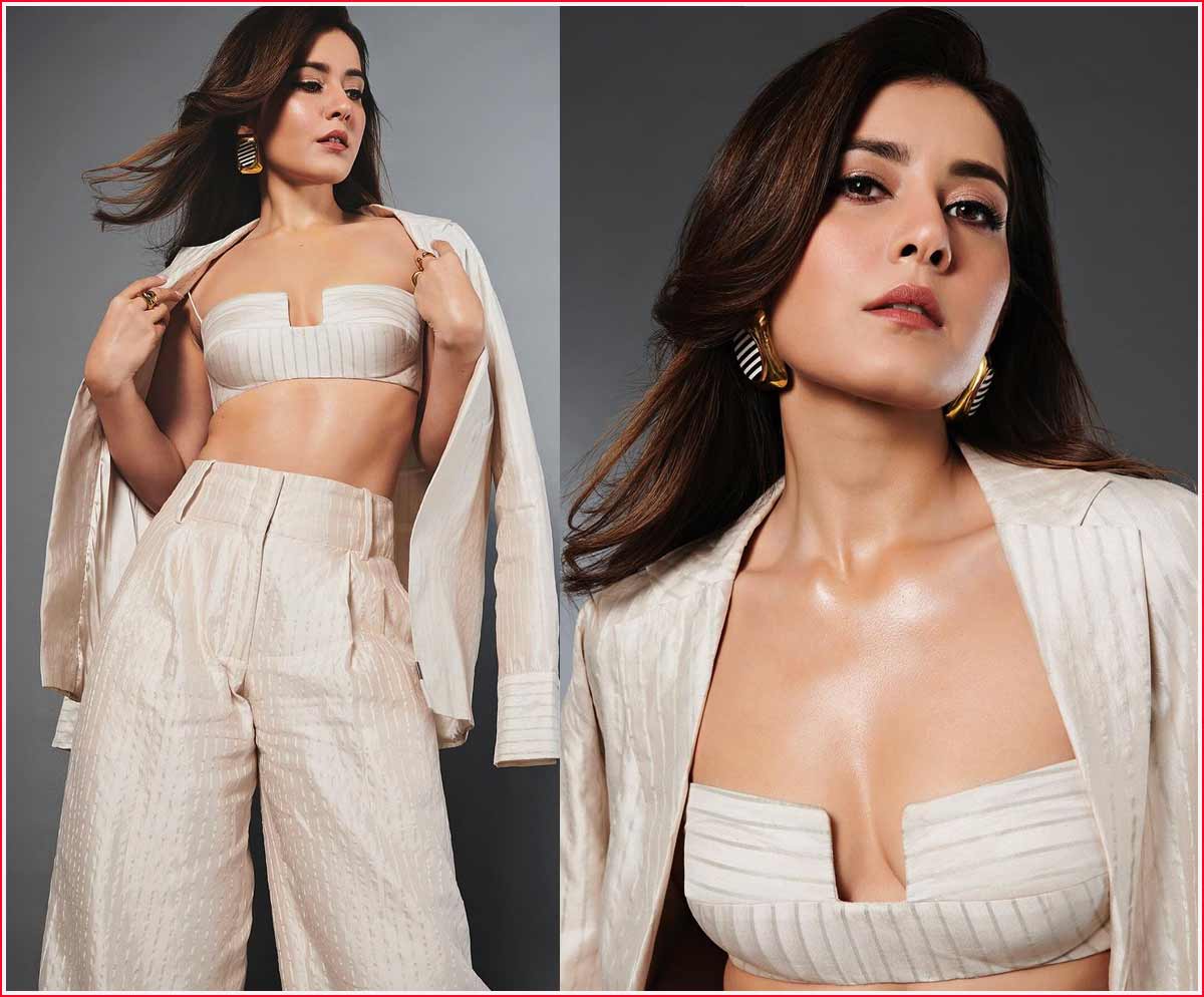 raashi khanna  అందాల రాశి.. కొంటెగా కోటు వేసి !!