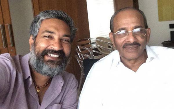 rajamouli,vijayendhraprasad,bahubali,bhajarangi bhaijaan  రాజమౌళిపై తండ్రి పెత్తనం! 