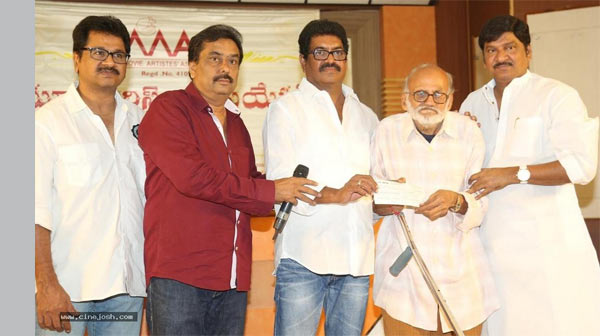 rajendhraprasad,kadambari kiran,movie artist association  'మా' సేవా కార్యక్రమాలు మొదలు..!