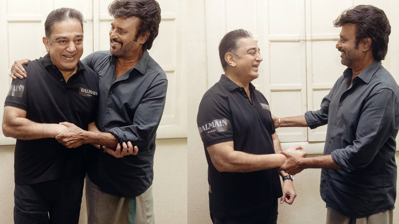 rajinikanth,kamal haasan  ఒకే స్టూడియోలో కమల్, రజిని 