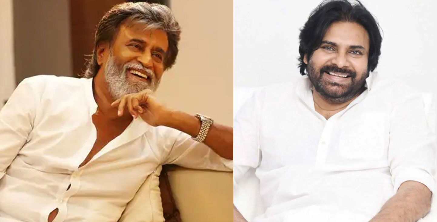 pawan kalyan  రజిని-పవన్ మధ్యలో సరదా ట్వీట్స్ 
