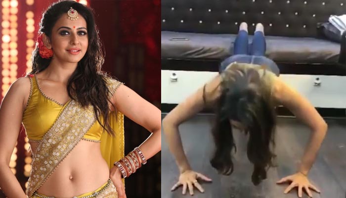 rakul preet singh,challanges,tollywood young heros,fitness  టాలీవుడ్ కుర్ర హీరోలకు రకుల్ ఛాలెంజ్!