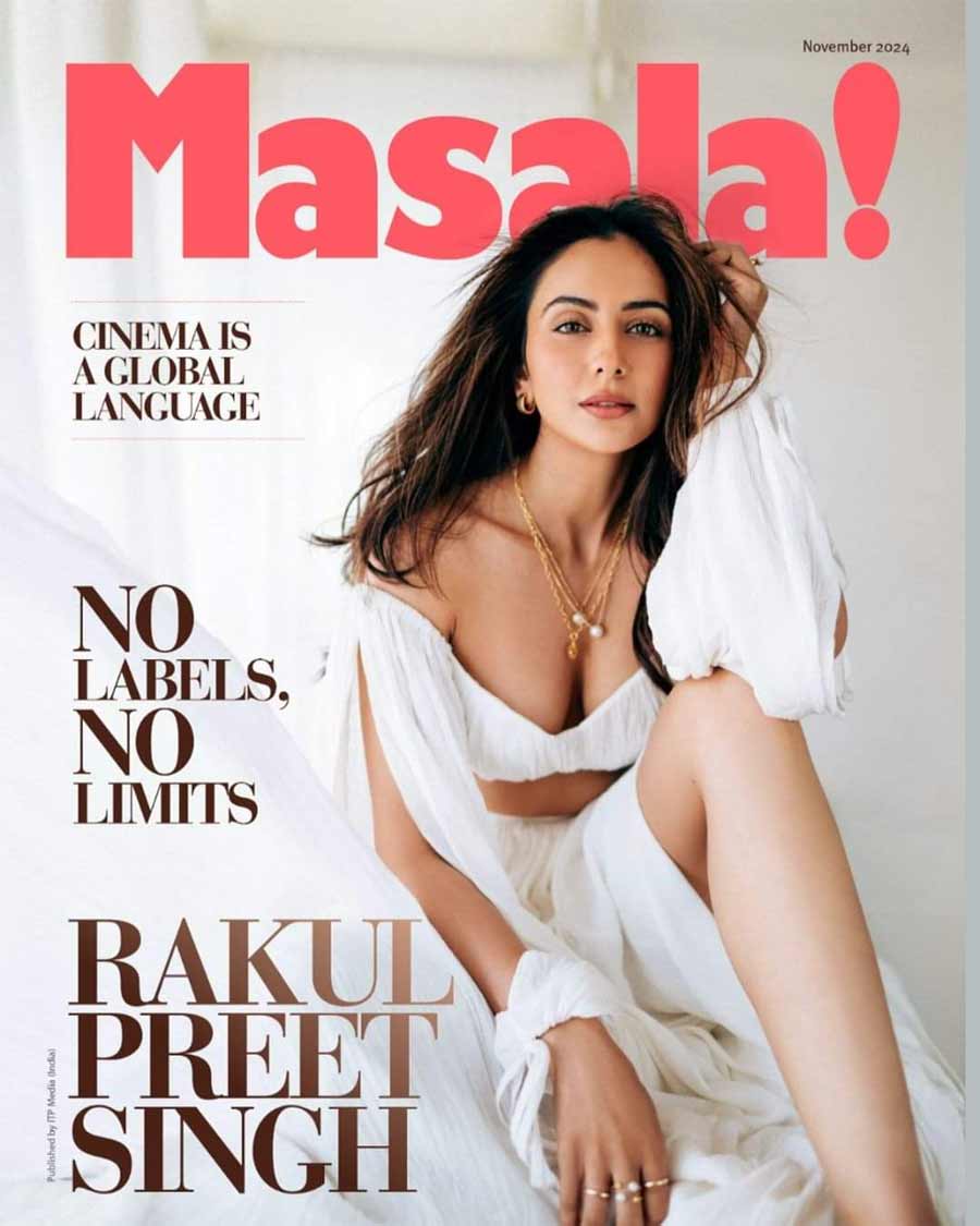 rakul preet  మసాలా మ్యాగజైన్: మసాలా దట్టించిన రకుల్ 