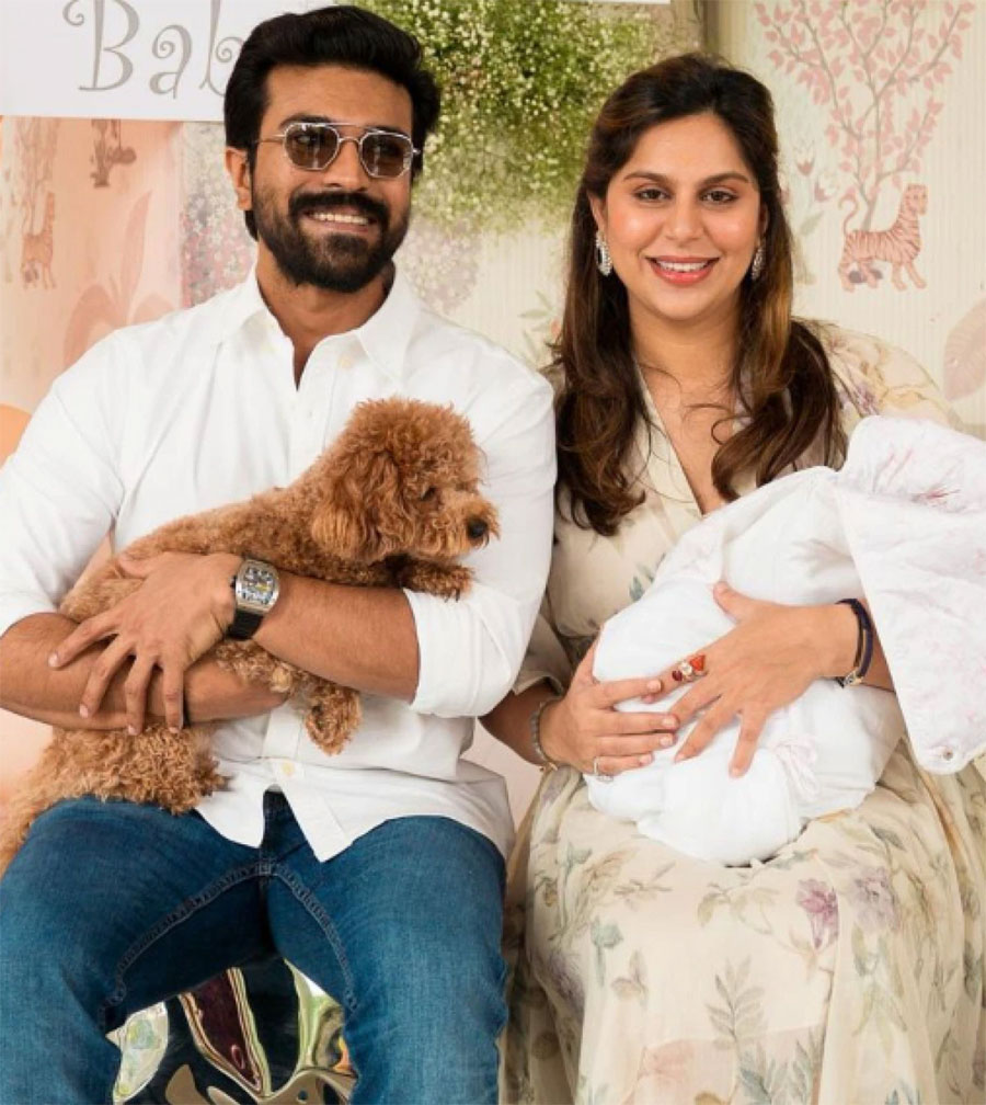 ram charan,upasana | మెగా మనవరాలి బారసాల