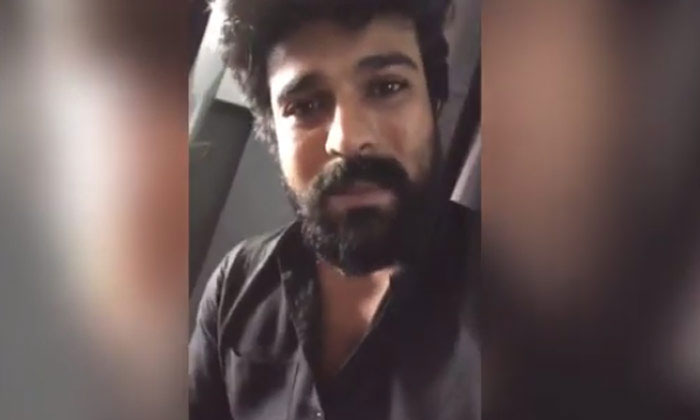 ram charan,viral look,social media,rrr movie  రామ్ చరణ్ గెటప్ ఛేంజ్.. దేనికోసం?