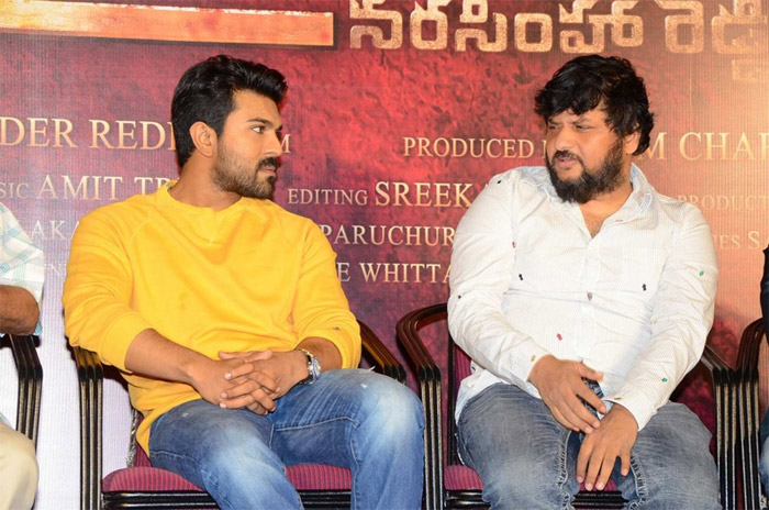 sye raa,ram charan,surender reddy,freedom  ‘రెడ్డి’ కోసం చరణ్ అస్సలు రాజీపడడం లేదట!