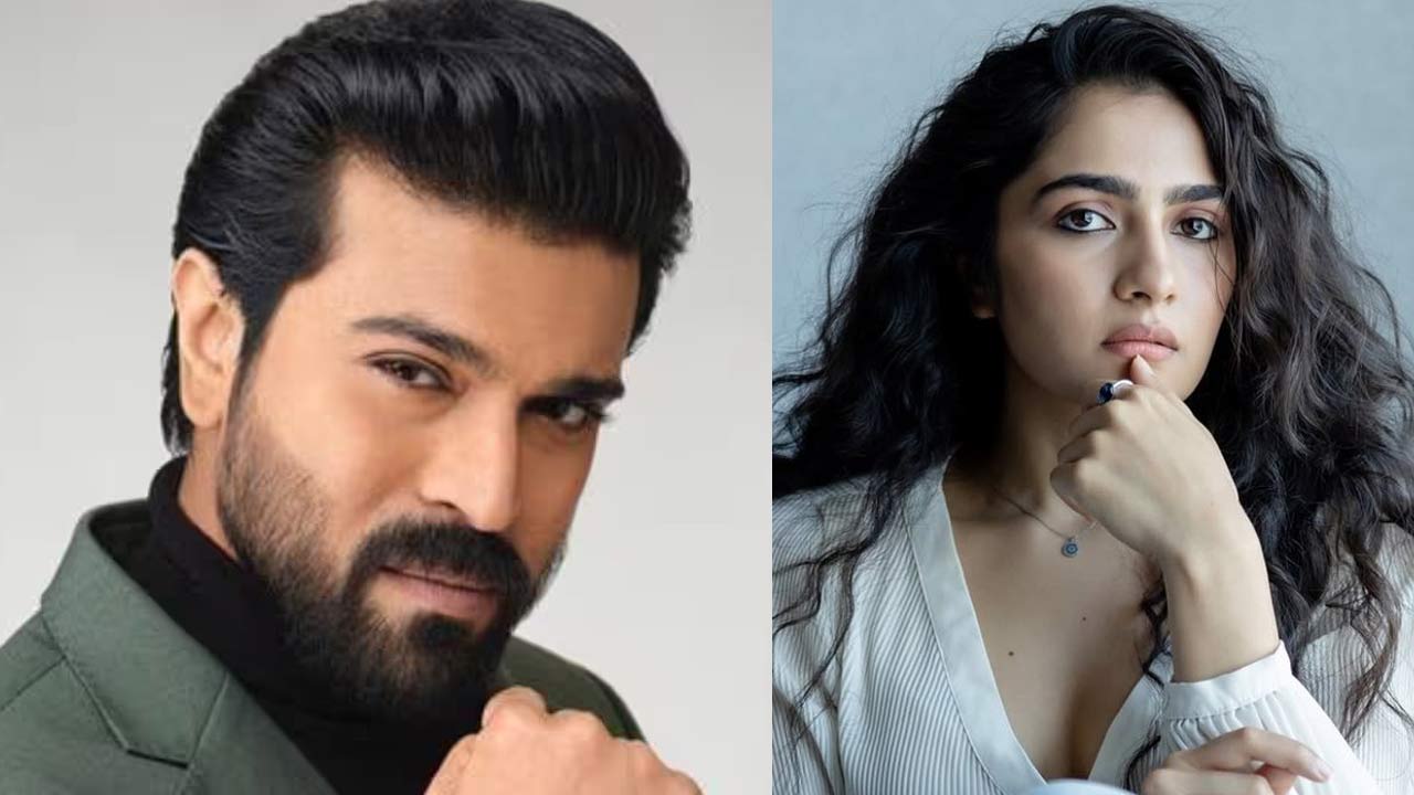 rukmini  చరణ్ తో కన్నడ క్రేజీ బ్యూటీ 