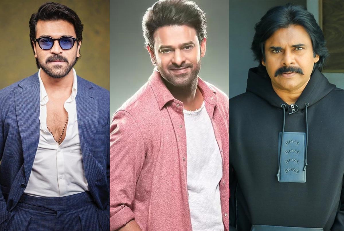 prabhas,ram charan,pawan kalyan  రామ్ చరణ్ vs ప్రభాస్ vs పవన్ 