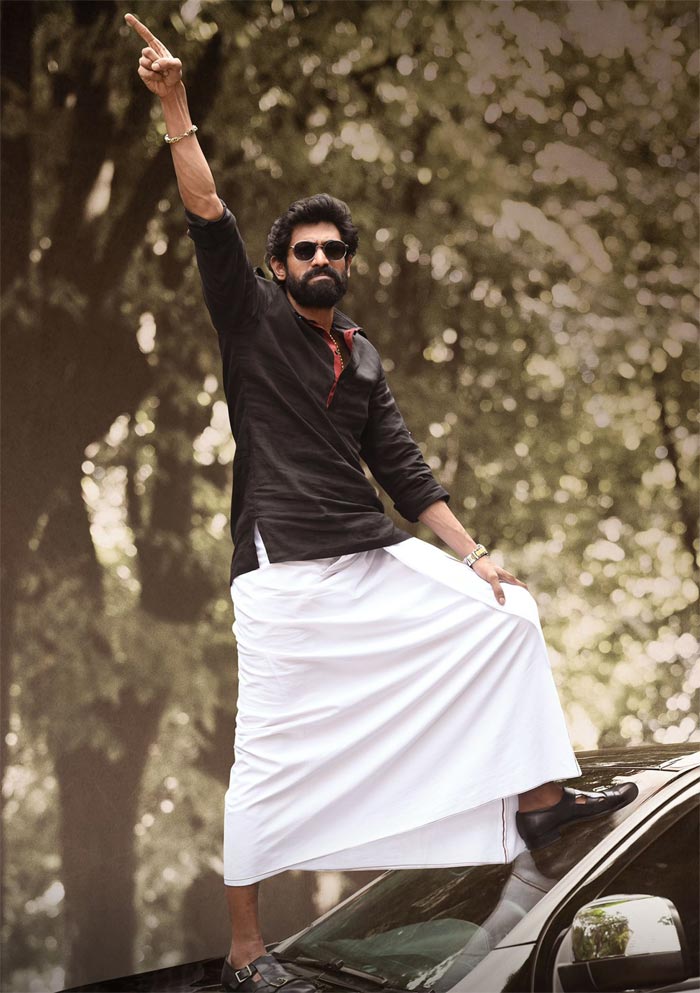 rana daggubati,pawan kalyan,rana daggubati first glimpse as daniel shekar,bheemla nayak movie