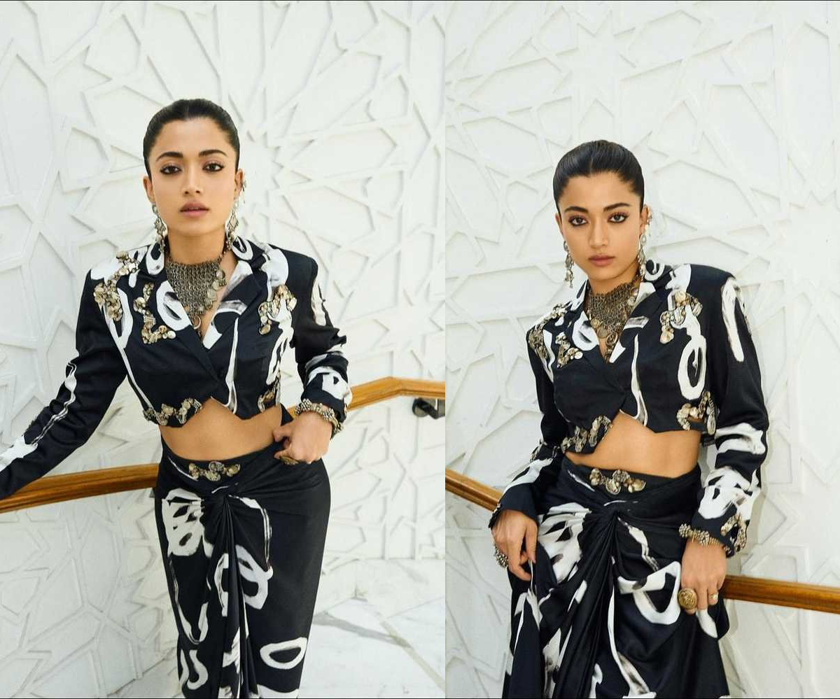 rashmika  కిర్రాక్ లుక్ లో రష్మిక మందన్న