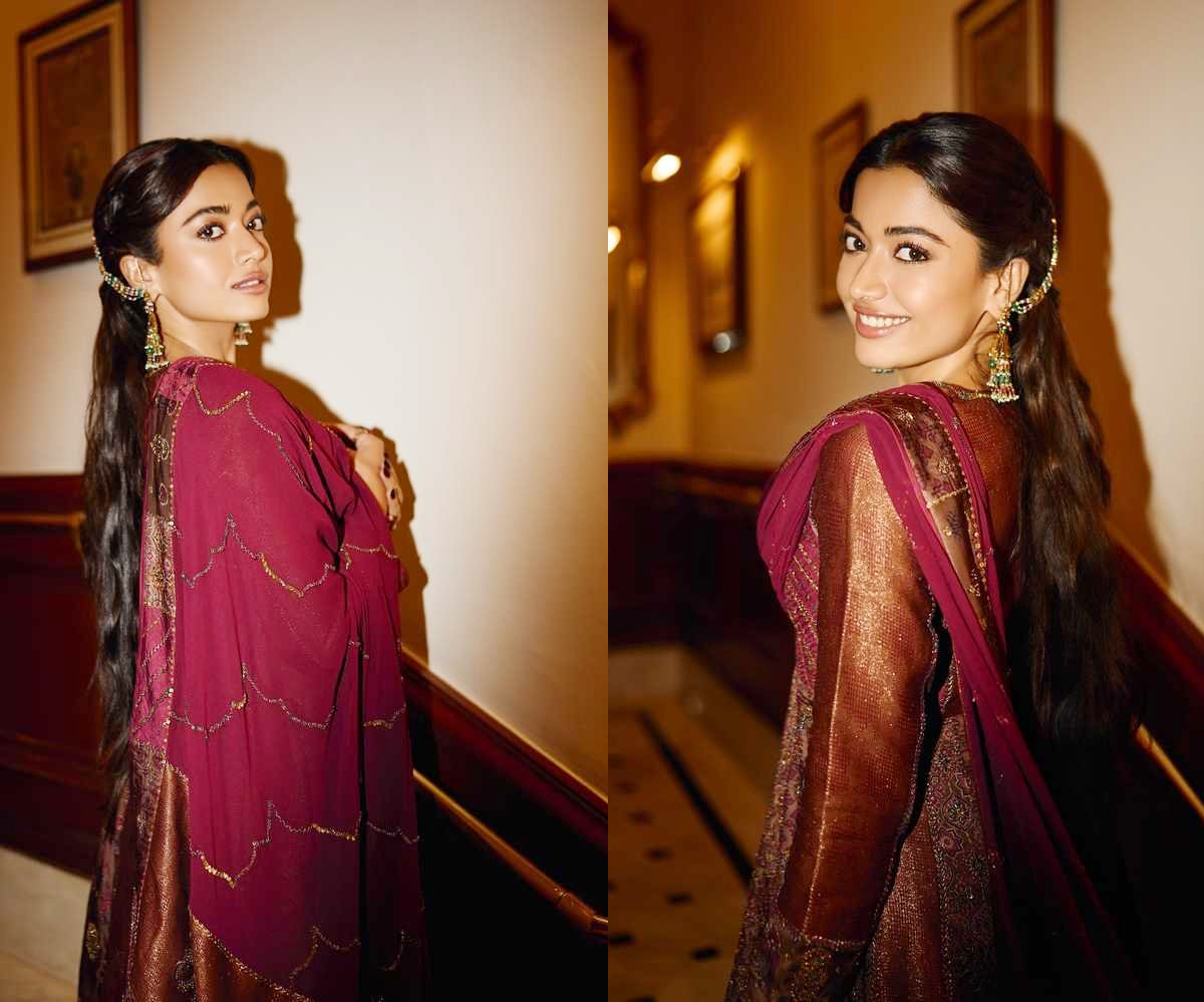 rashmika  సిగ్గు మొగ్గవుతున్న రష్మిక మందన్న 