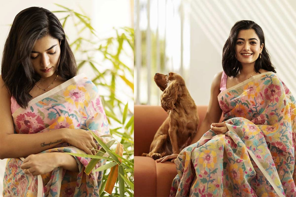 rashmika mandanna  సమ్మర్‌లో తన గర్ల్‌తో రష్మిక కూల్ లుక్