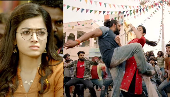 rashmika mandanna,harassed song,controversy,pogaru song  అరాచకంగా రష్మిక సాంగ్‌.. తీసేస్తారో లేదో!?