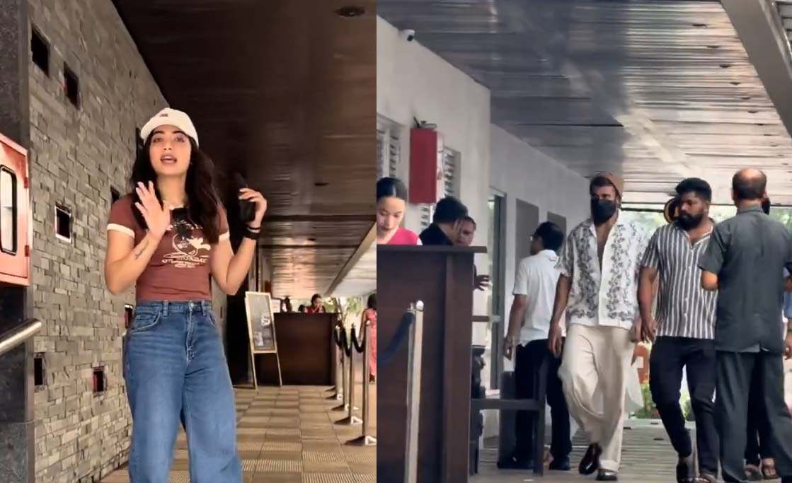 rashmika  రష్మిక-విజయ్ దేవరకొండ భలే దొరికారు 