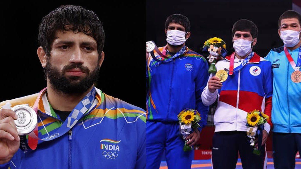 ravi kumar dahiya,wins silver medal,india,mens 57kg  రజిత పతక విజేతపై ప్రశంశల జల్లు 