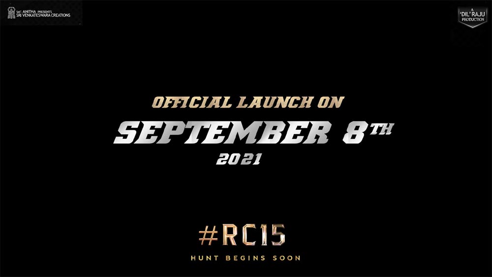 rc15,ram charan,kollywood director shankar,dil raju banner,rc 15 hash tag  సోషల్ మీడియాలో RC15 రచ్చ 