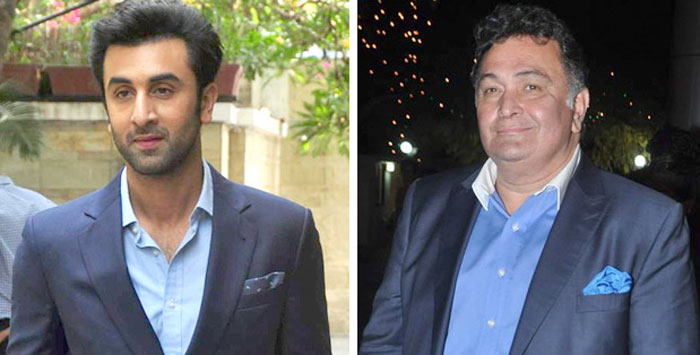 rishi kapoor,ranbir kapoor,sanjay dutt,sanju movie  కొడుకుపై కూడా సెటైర్లు పేల్చాడు..! 