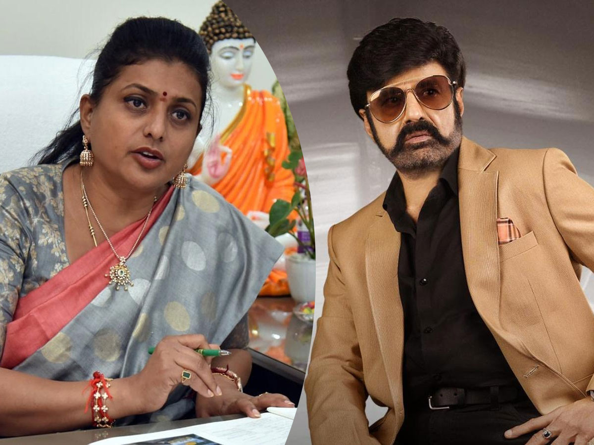 roja,nbk unstoppable talk show  అందుకే బాలయ్య టాక్ షోకి వెళ్ళను: రోజా 