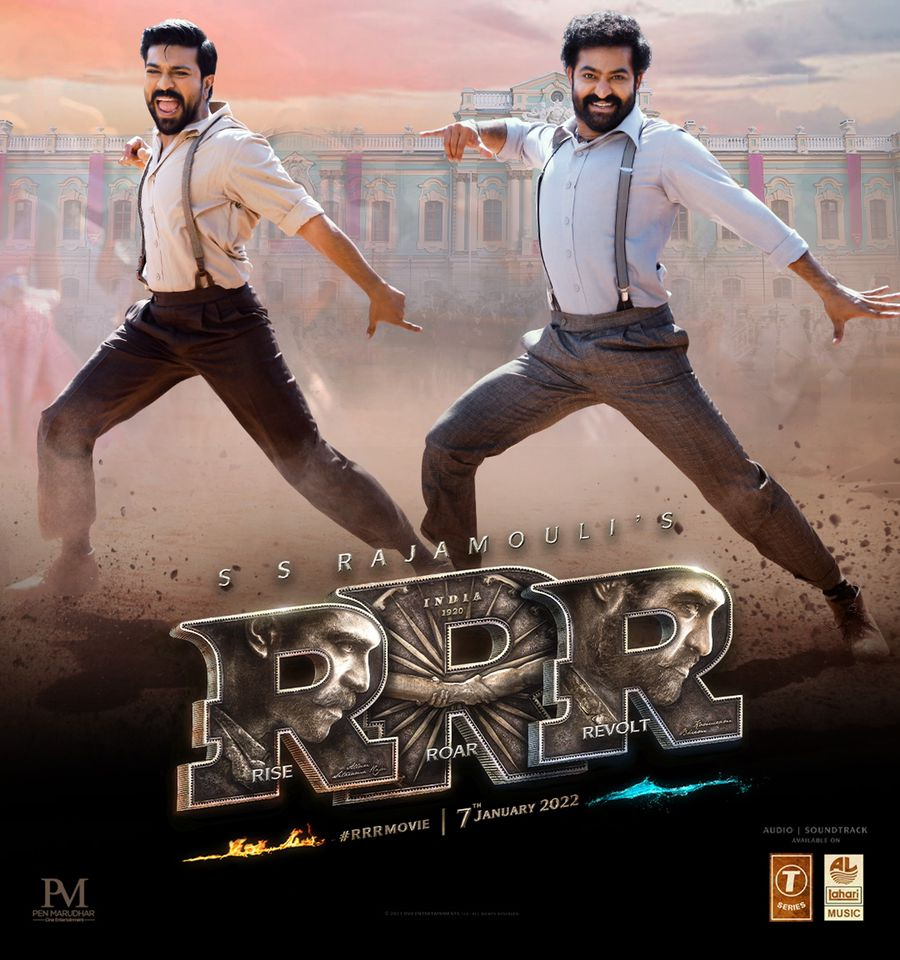 rrr,rrr pan india movie,ntr with ram charan,ram charan as alluri sita ramaraju,komaram bheem as ntr,rajamouli,jakkanna,ntr rrr movie,ram charan rrr movie,rajamouli rrr,d.v.v danayya,dvv entertainment,rrr movie naatu naatu song,rrr mass anthem  వచ్చేసింది ఆర్.ఆర్.ఆర్ మాస్‌ ఆంథమ్‌