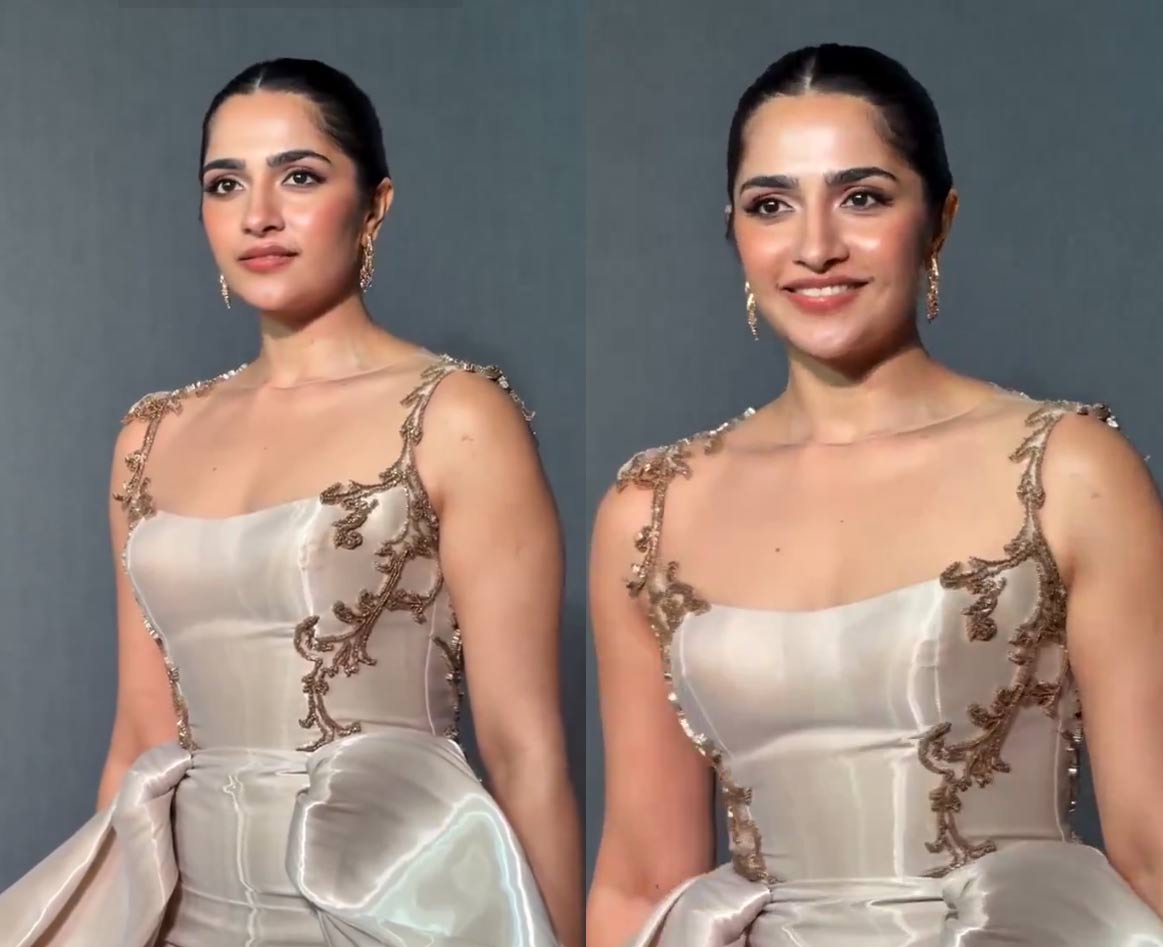 rukmini vasanth  INCA వేడుకలో రుక్మిణి బ్యూటిఫుల్ లుక్ 