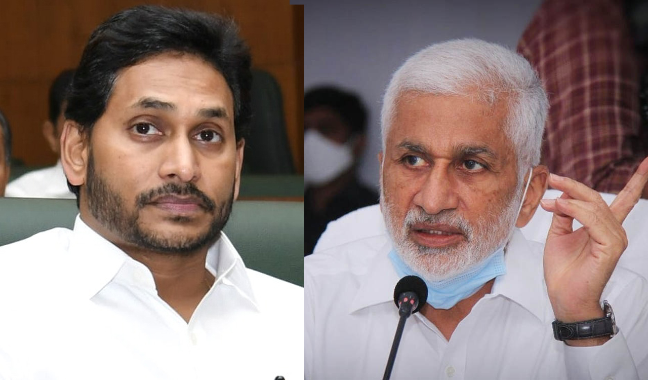 vijay sai reddy  జగన్ ను ఇండైరెక్ట్ గా హెచ్చరించిన సాయి రెడ్డి 